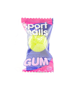 Tennis Balls Bubblegum/ sports balls 2 g