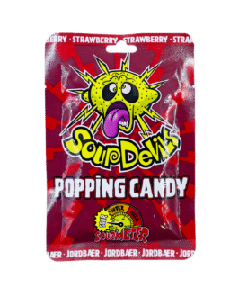 Sour Devils Popping Candy Jordbær 15 g