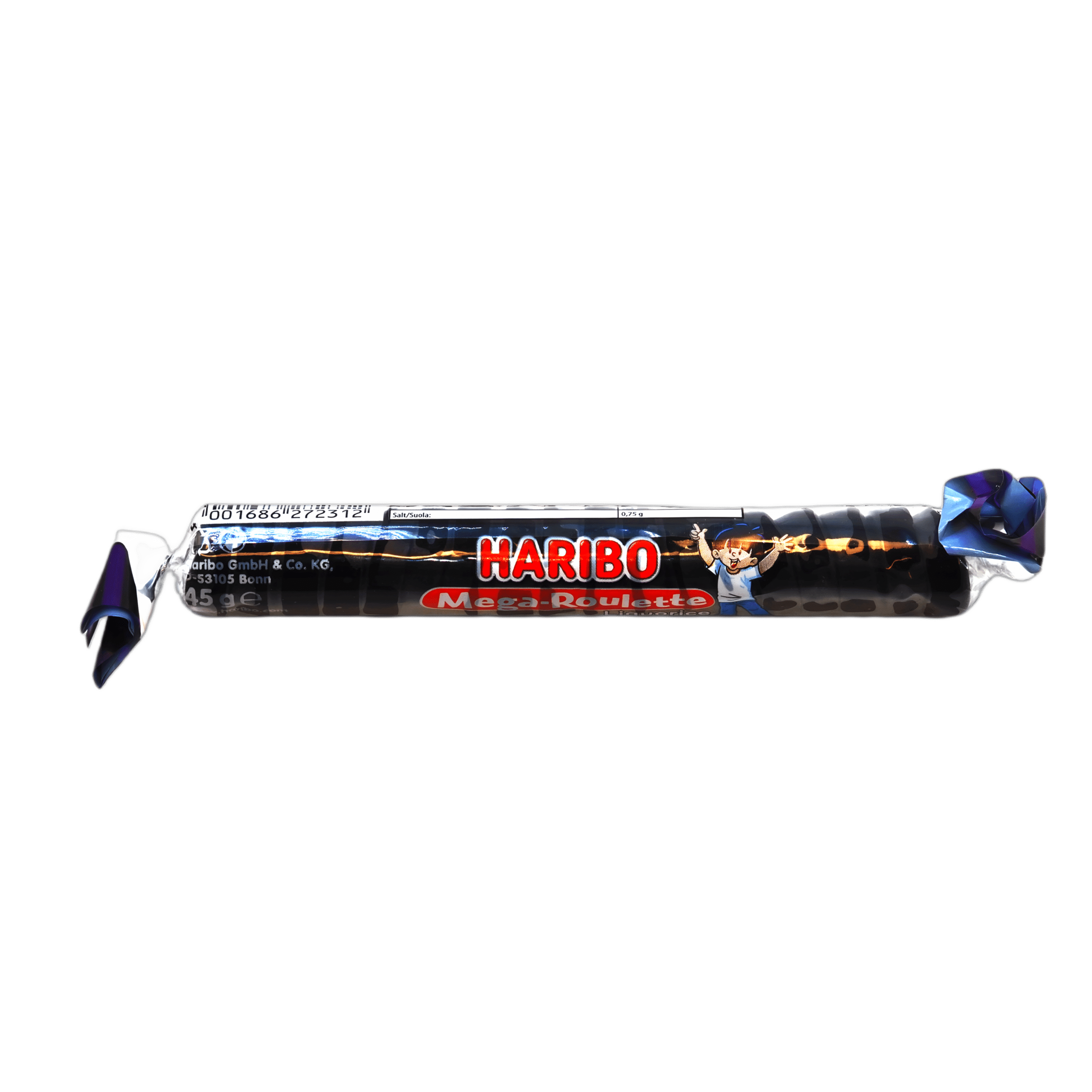 Haribo Mega Roulette Lakrids 45 g
