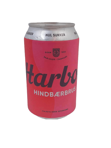Harboe Hindbær 0% Sugar 33cl