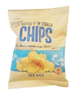 Kettle Cooked Chips Havsalt 40 Gr.
